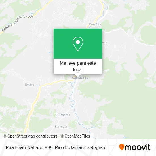 Rua Hivio Naliato, 899 mapa