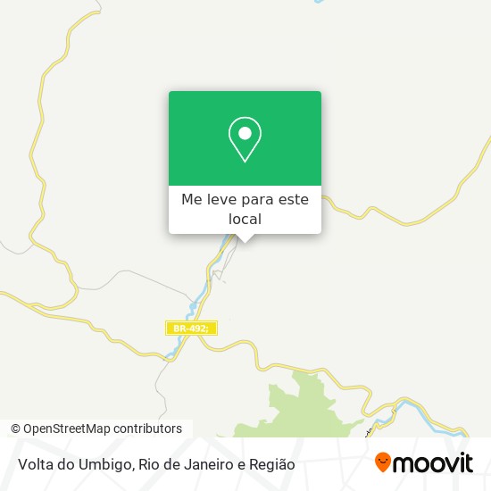 Volta do Umbigo mapa