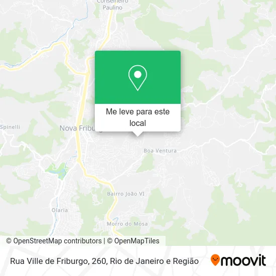 Rua Ville de Friburgo, 260 mapa