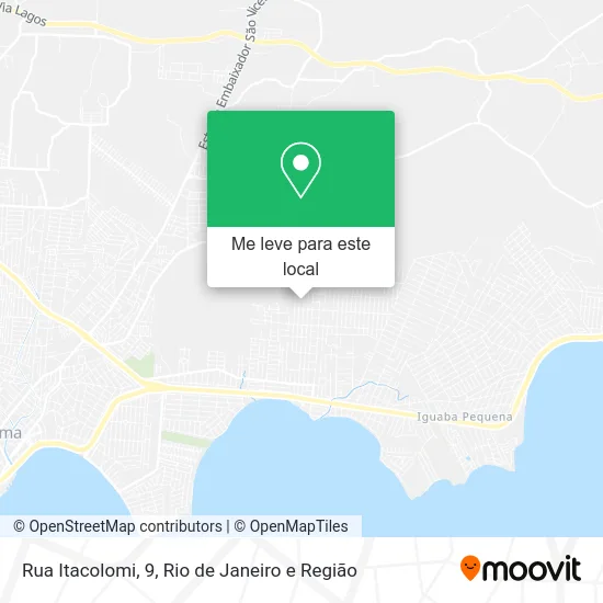 Rua Itacolomi, 9 mapa