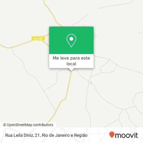 Rua Leila Diniz, 21 mapa