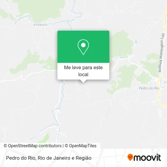 Pedro do Rio mapa