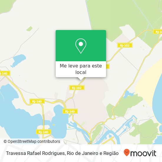 Travessa Rafael Rodrigues mapa