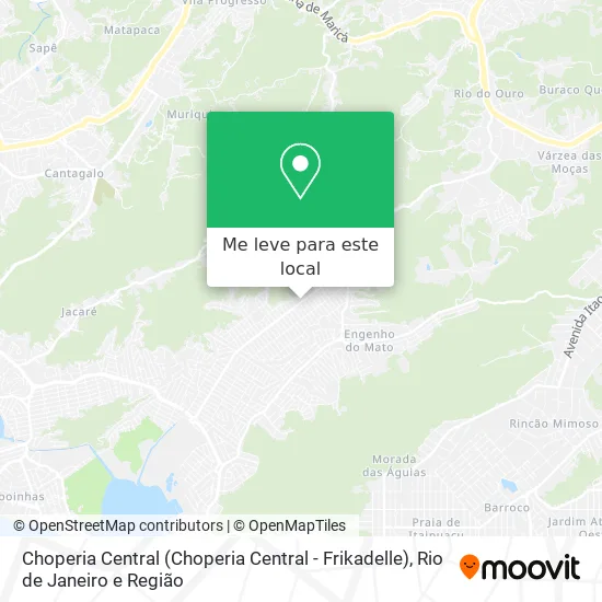 Choperia Central (Choperia Central - Frikadelle) mapa