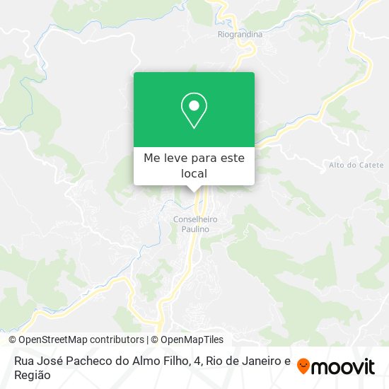 Rua José Pacheco do Almo Filho, 4 mapa