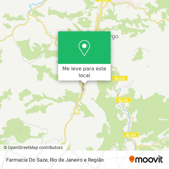 Farmacia Do Saze mapa