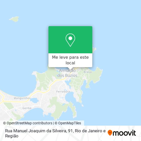 Rua Manuel Joaquim da Silveira, 91 mapa