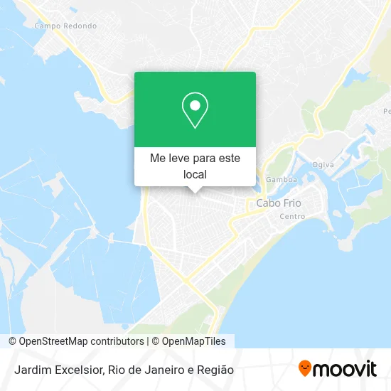 Jardim Excelsior mapa