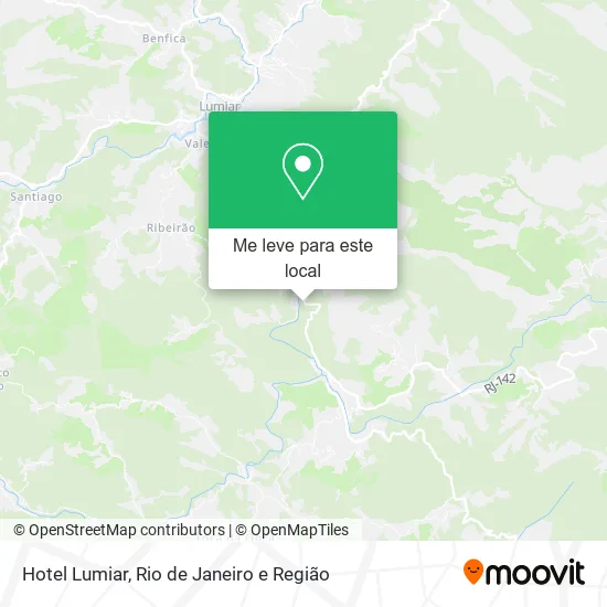 Hotel Lumiar mapa