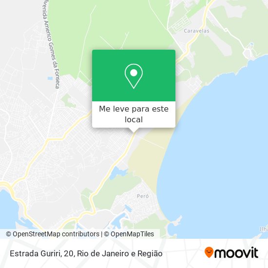Estrada Guriri, 20 mapa