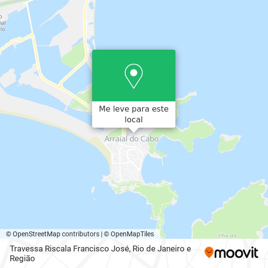 Travessa Riscala Francisco José mapa