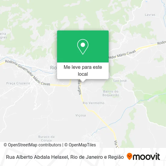 Rua Alberto Abdala Helaxel mapa