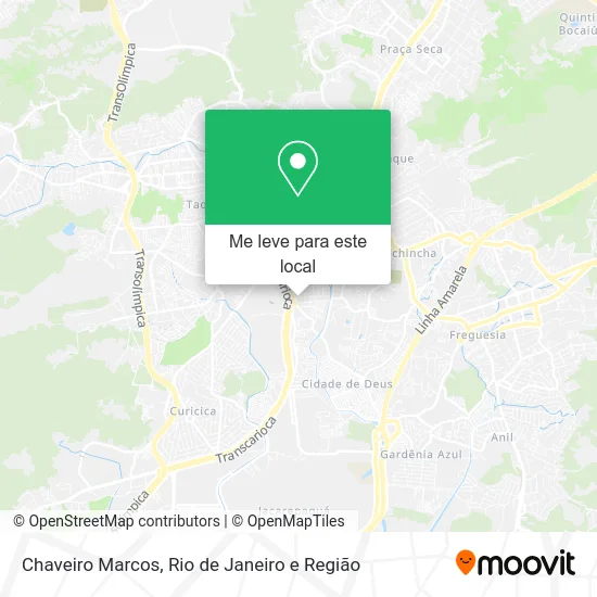 Chaveiro Marcos mapa