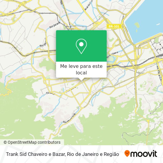 Trank Sid Chaveiro e Bazar mapa