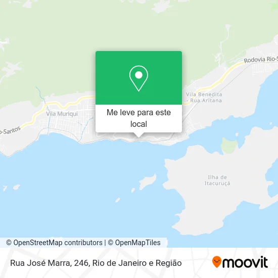 Rua José Marra, 246 mapa