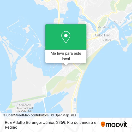 Rua Adolfo Beranger Júnior, 3369 mapa