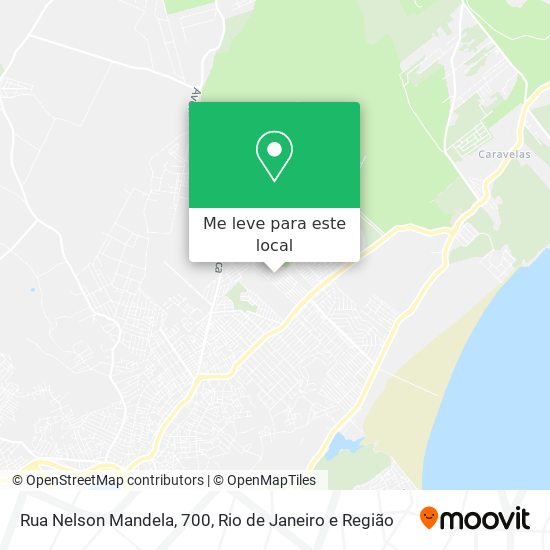 Rua Nelson Mandela, 700 mapa