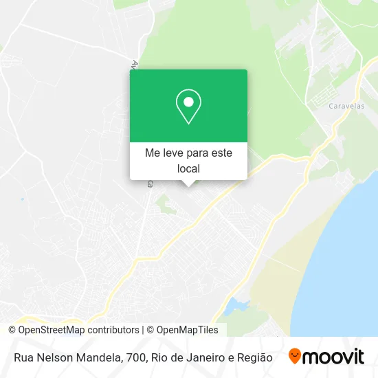 Rua Nelson Mandela, 700 mapa