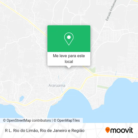 R L. Rio do Limão mapa