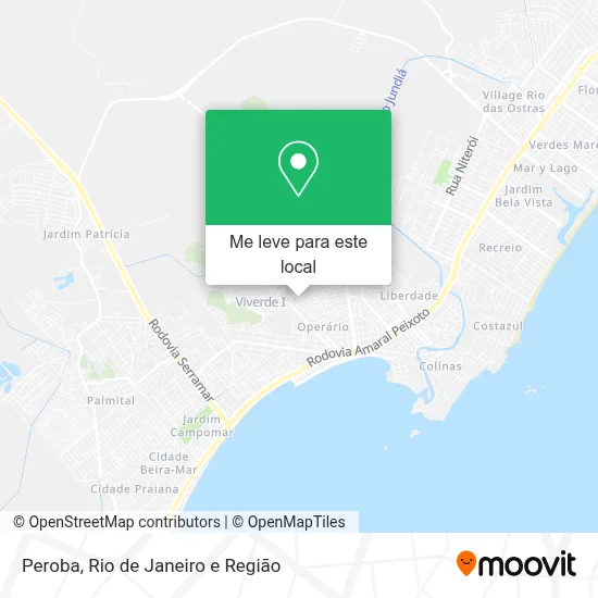 Peroba mapa