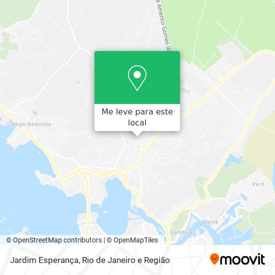 Jardim Esperança mapa