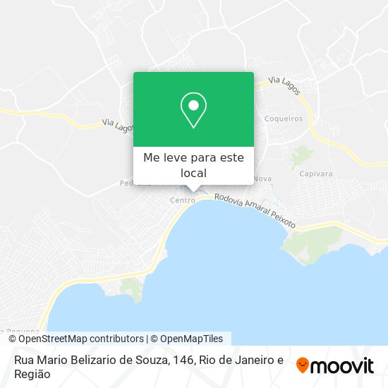 Rua Mario Belizario de Souza, 146 mapa