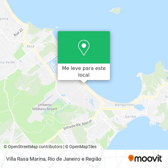 Villa Rasa Marina mapa