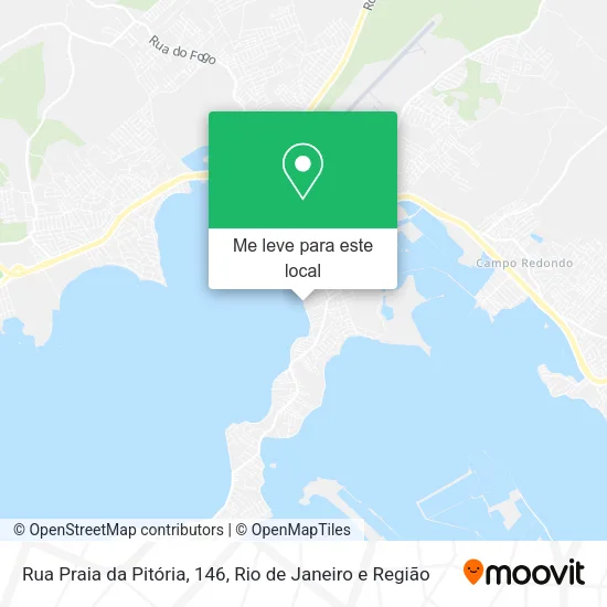 Rua Praia da Pitória, 146 mapa