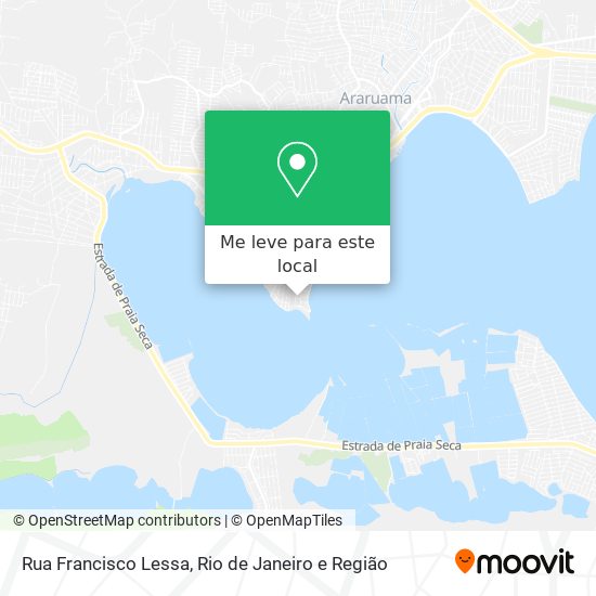 Rua Francisco Lessa mapa