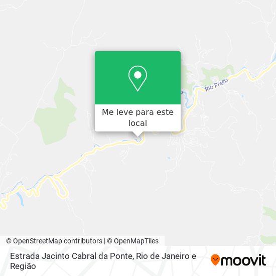 Estrada Jacinto Cabral da Ponte mapa