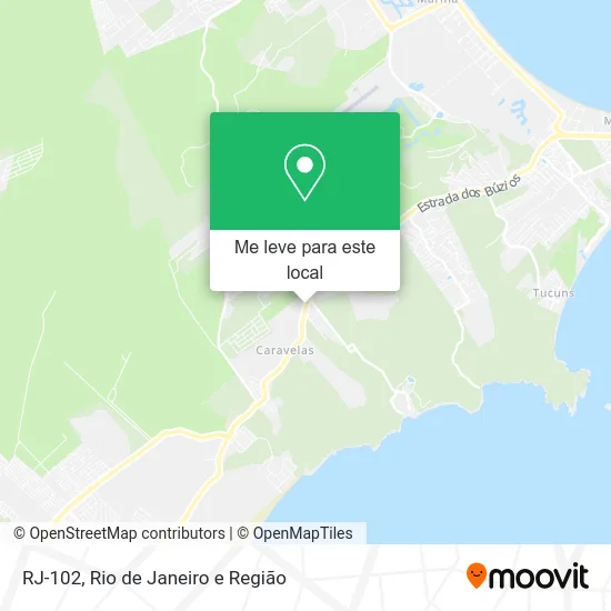 RJ-102 mapa