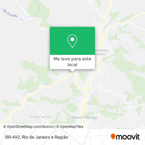 BR-492 mapa