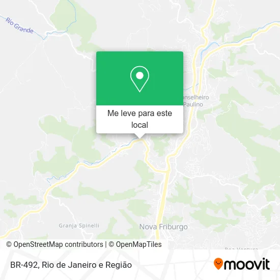BR-492 mapa