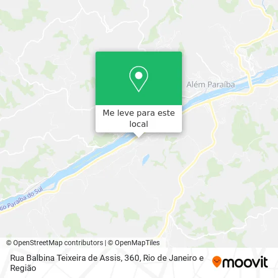 Rua Balbina Teixeira de Assis, 360 mapa