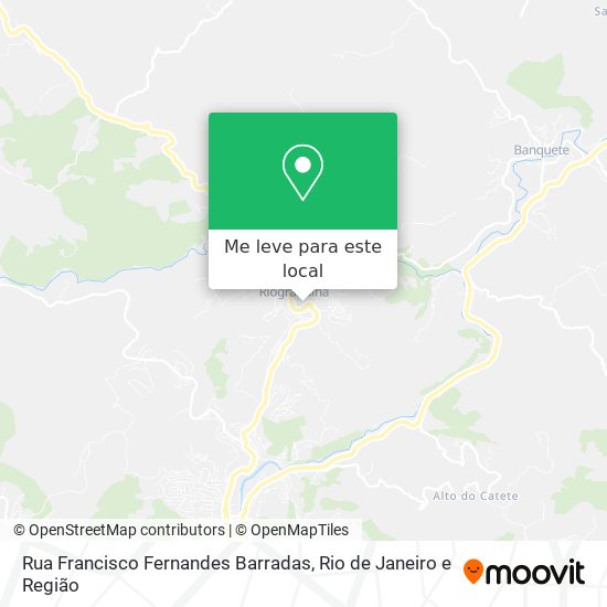 Rua Francisco Fernandes Barradas mapa
