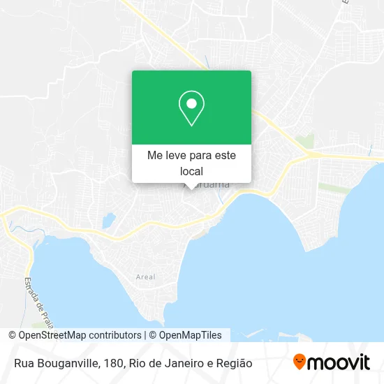 Rua Bouganville, 180 mapa