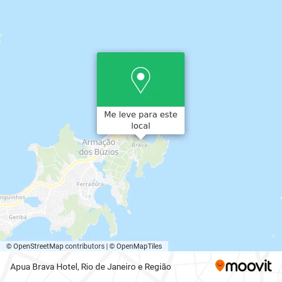 Apua Brava Hotel mapa