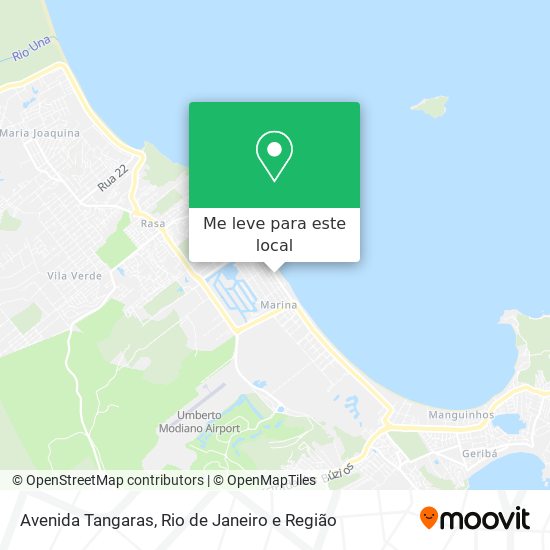 Avenida Tangaras mapa