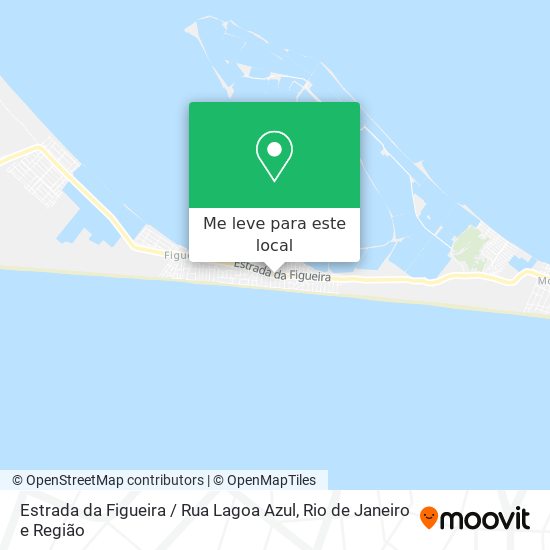 Estrada da Figueira / Rua Lagoa Azul mapa