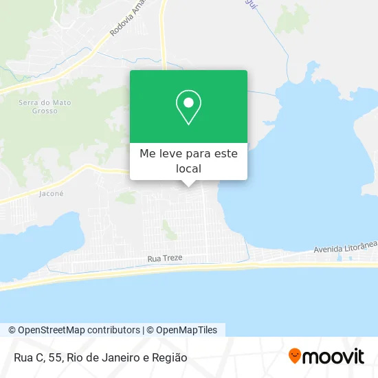 Rua C, 55 mapa