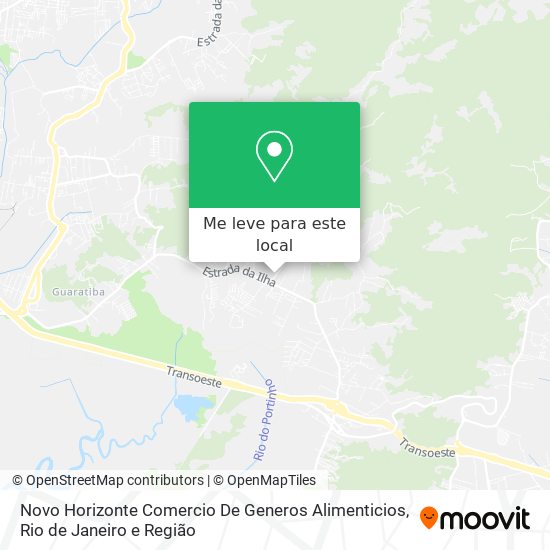 Novo Horizonte Comercio De Generos Alimenticios mapa