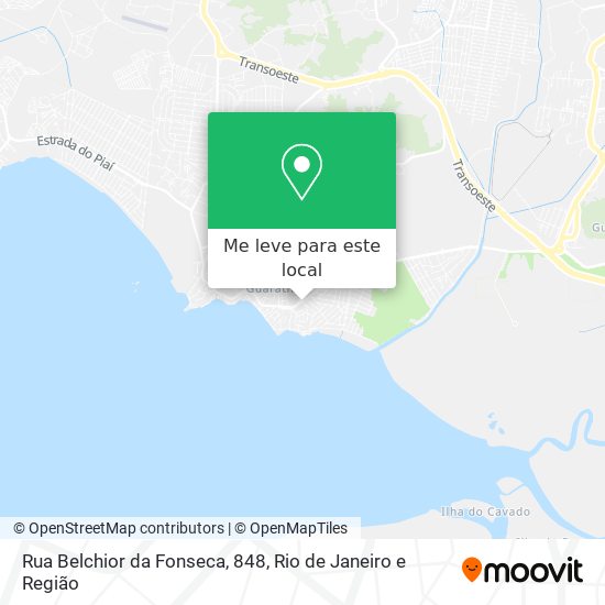 Rua Belchior da Fonseca, 848 mapa