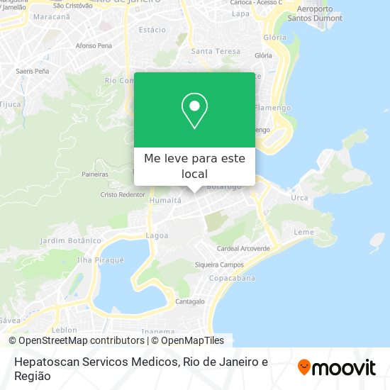 Hepatoscan Servicos Medicos mapa