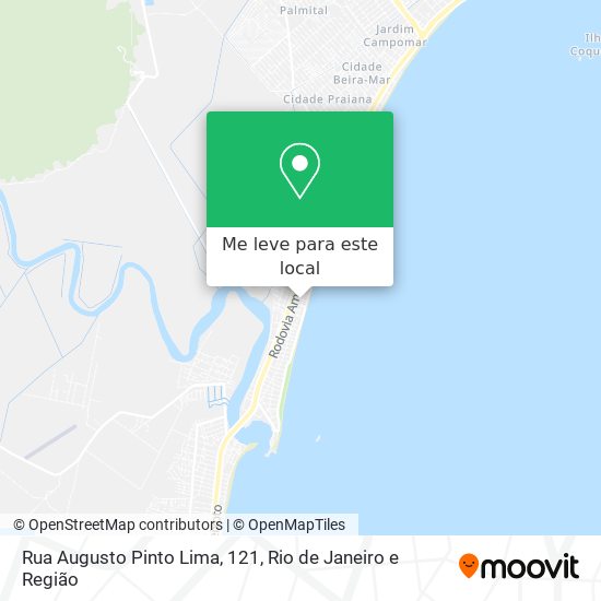 Rua Augusto Pinto Lima, 121 mapa