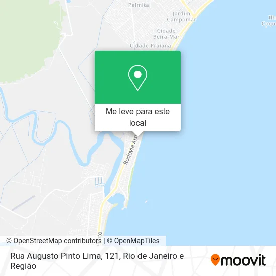 Rua Augusto Pinto Lima, 121 mapa