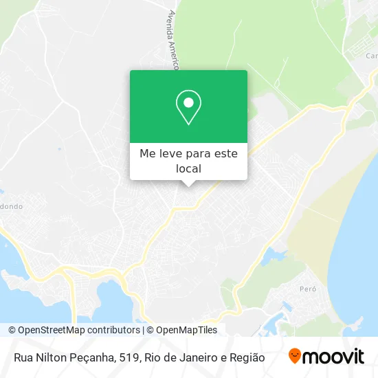 Rua Nilton Peçanha, 519 mapa