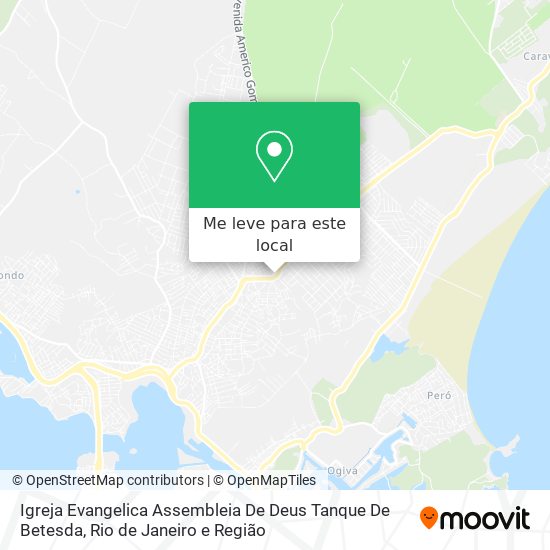 Igreja Evangelica Assembleia De Deus Tanque De Betesda mapa