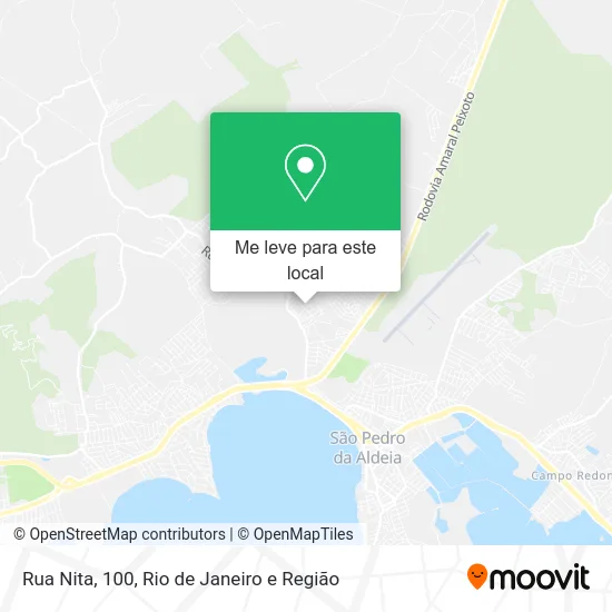 Rua Nita, 100 mapa