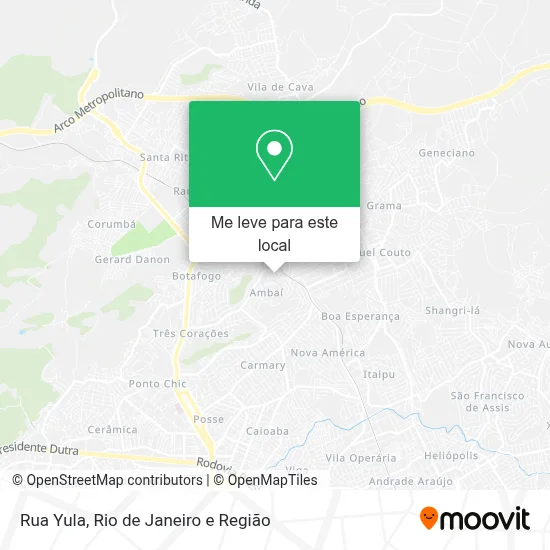 Rua Yula mapa