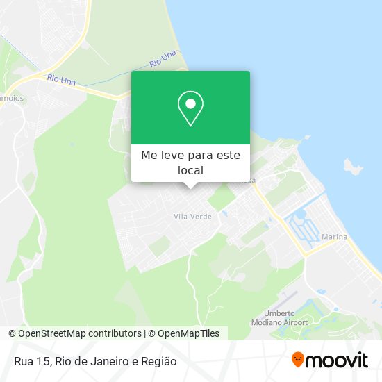 Rua 15 mapa